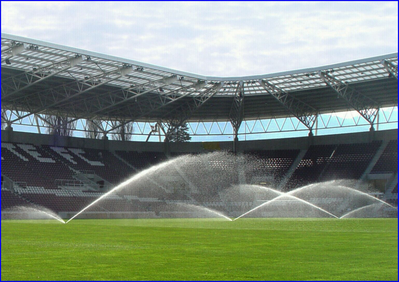 Arrosage de pelouse de stade - Aqua-Z SA