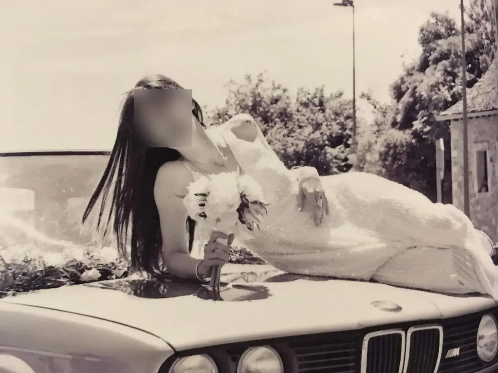 Mariée noir et blanc