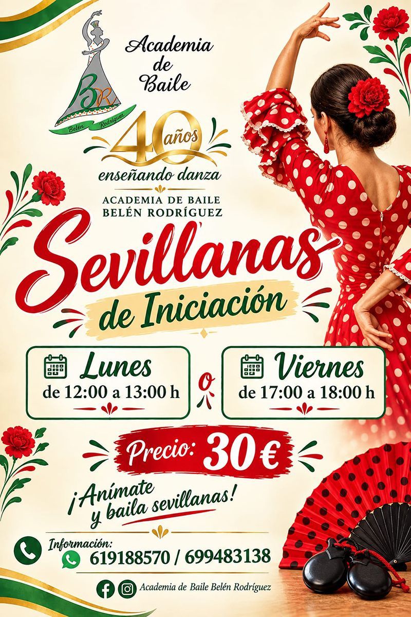 Clases de sevillanas