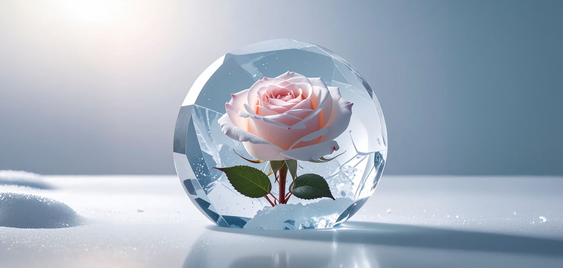 Eine Friseurin mit schwarzen Handschuhen prüft vor schwarzem Hintergrund die Glätte der glatten, braunen Haare ihrer Kundin.