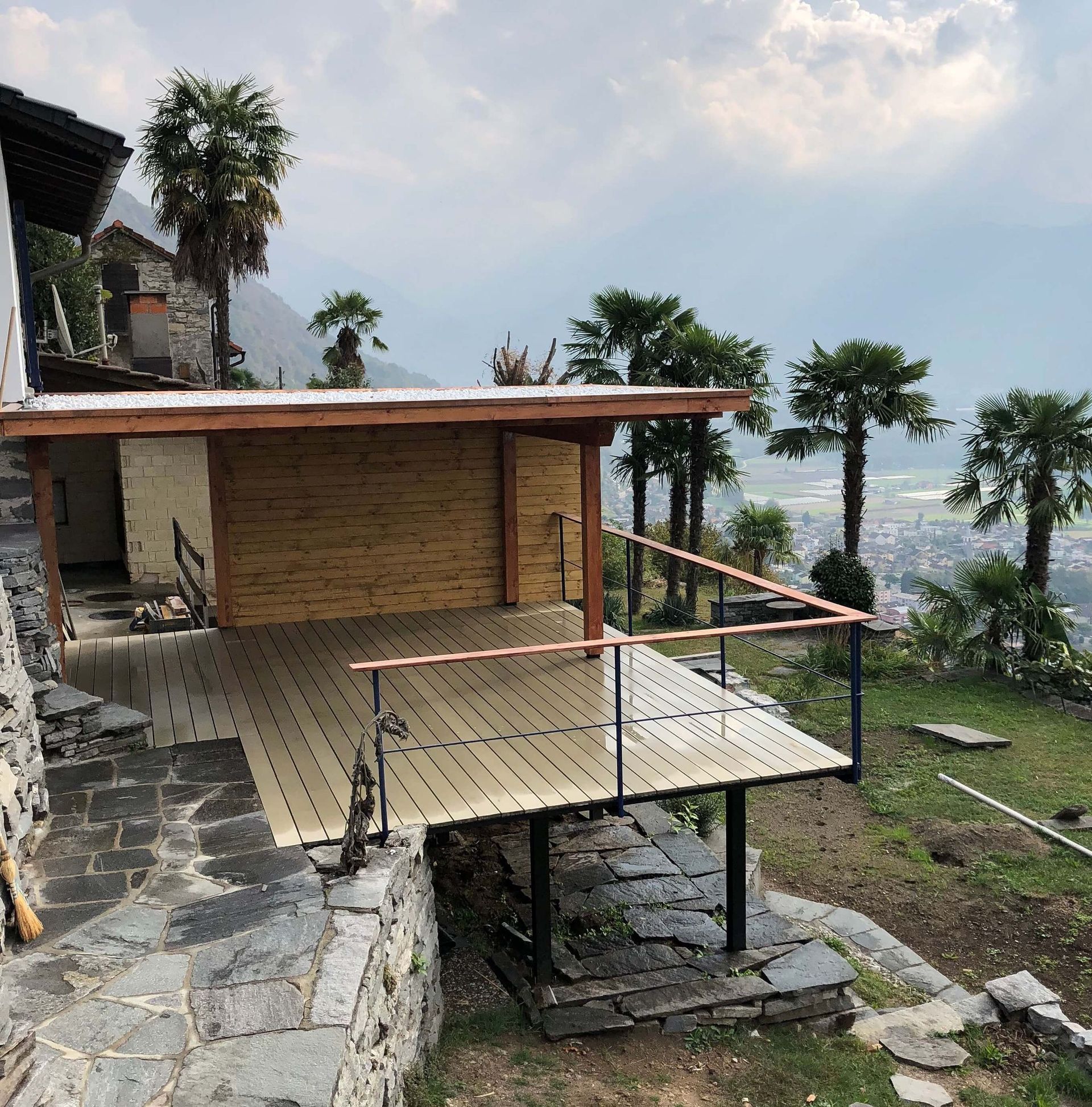 Tetti Forster - terrazzamento - Locarno