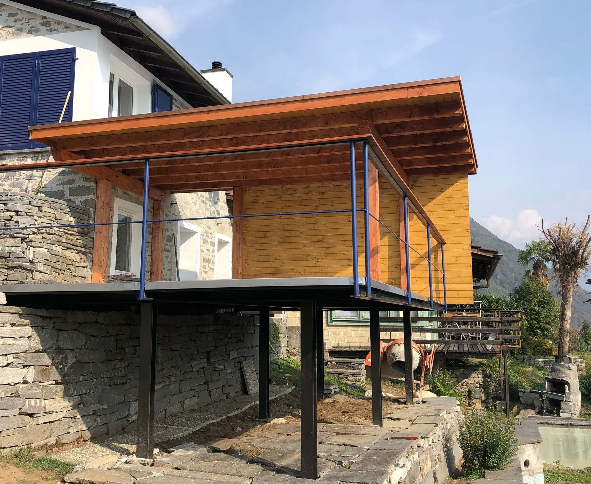 Tetti Forster - terrazzamento - Locarno