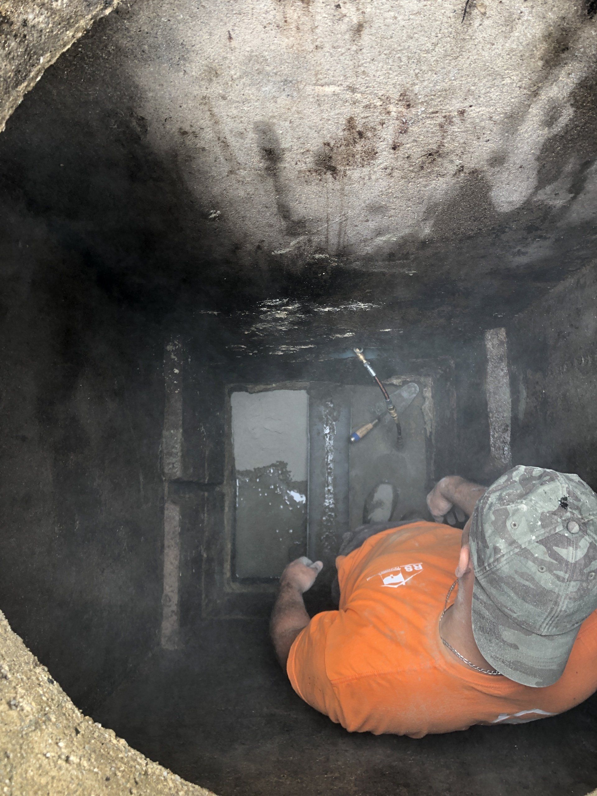 Travaux d'assainissement