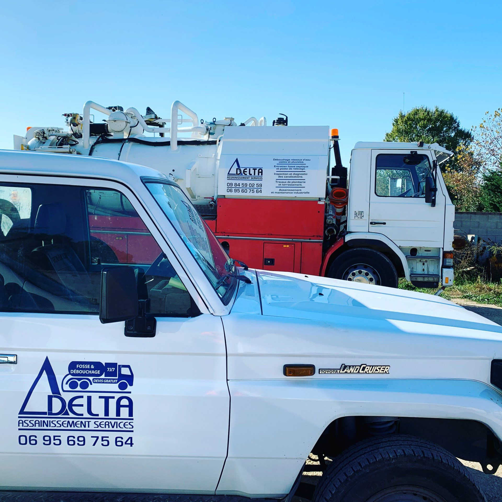 Intervention de curage de canalisation