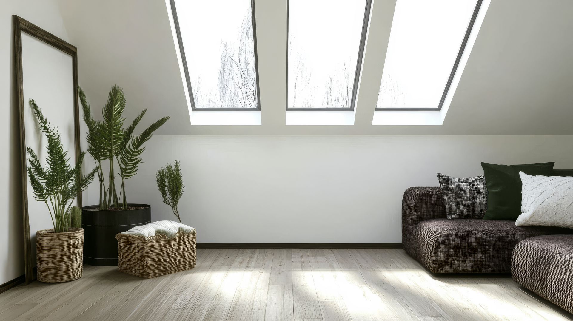 Trois fenêtres de toit installées.