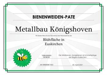 Bienen Patenschaft Euskirchen