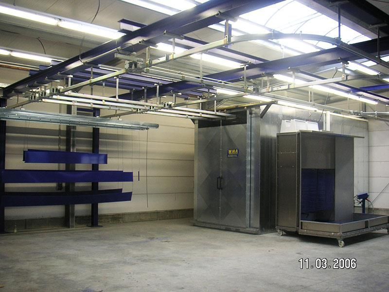 Ein Foto eines Lagerhauses wurde 2006 aufgenommen