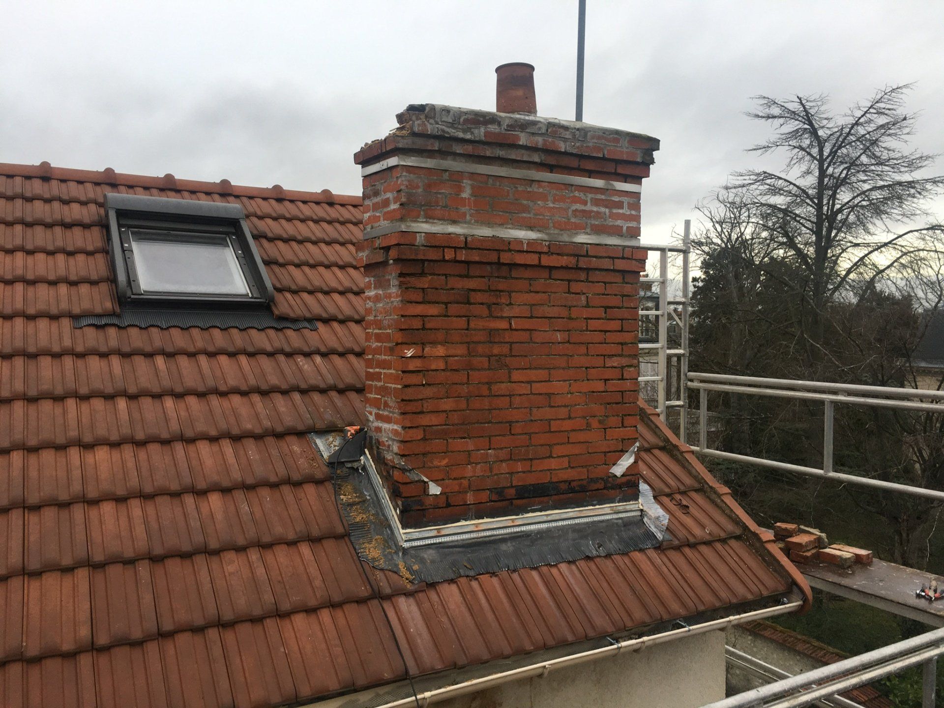 Réfection de cheminée