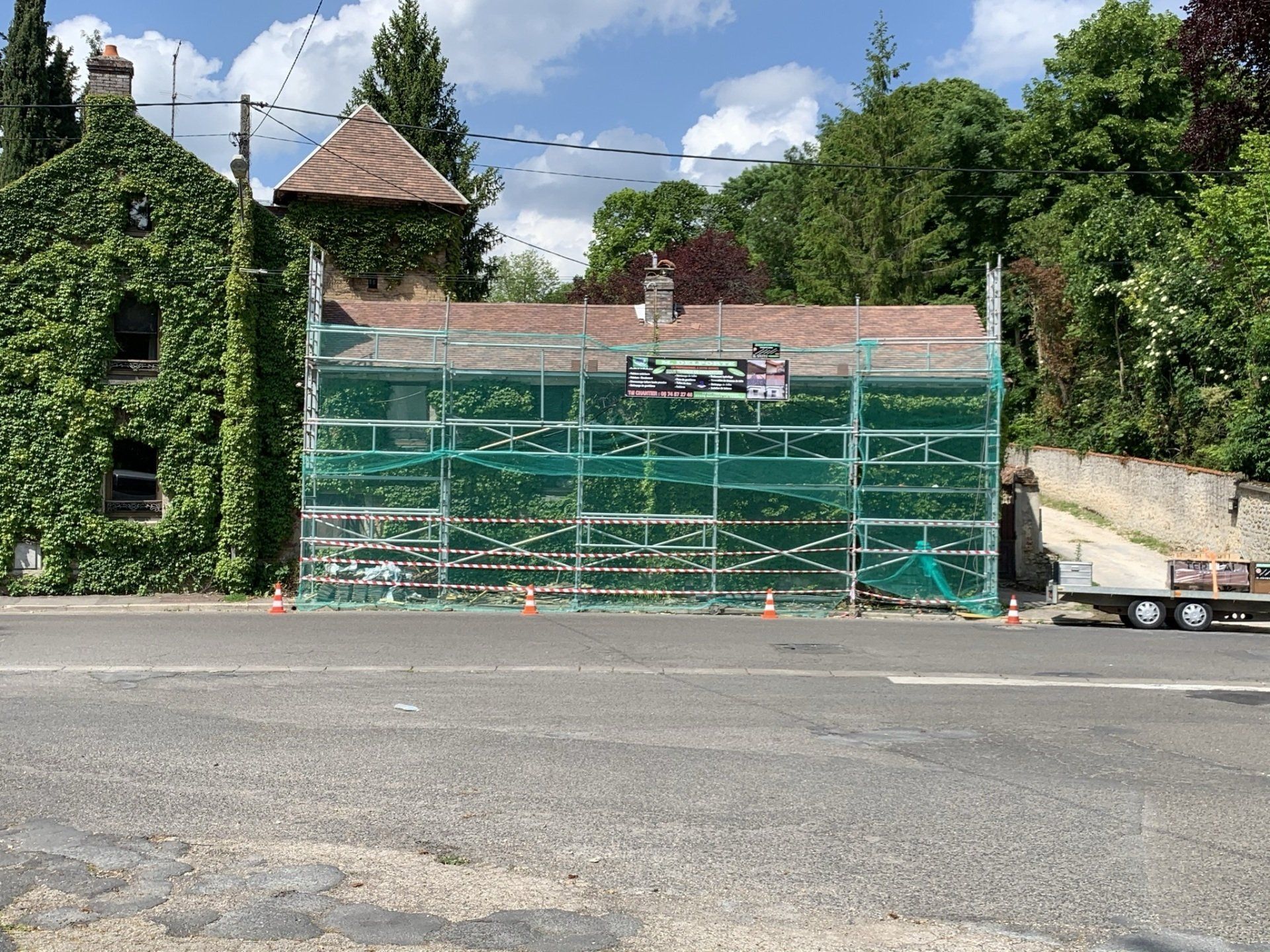 Toiture petit manoire