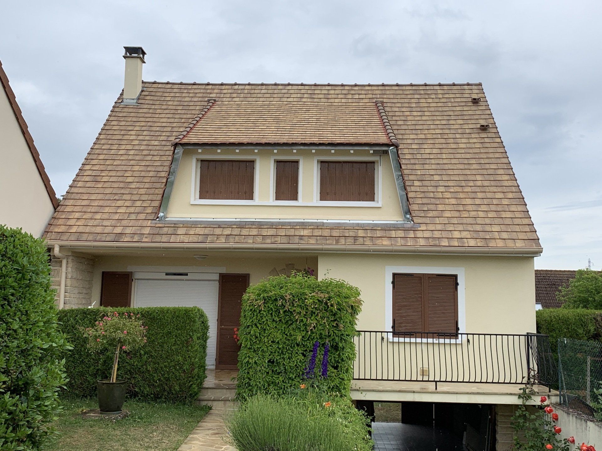 Couverture avant rénovation