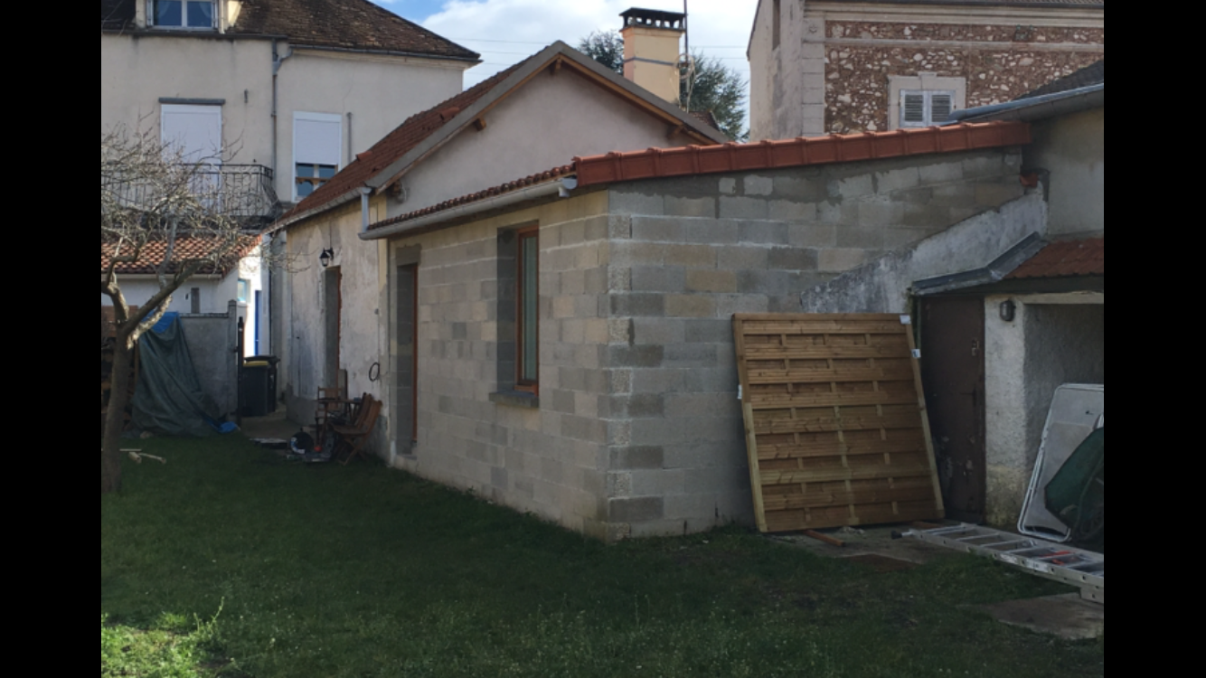 Façade maisonnette avant