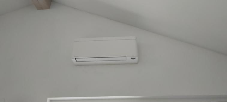 Klimaanlage in weiß