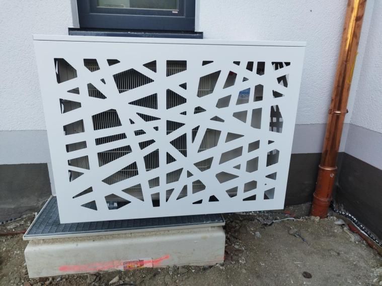 Klimaanlage in weiß