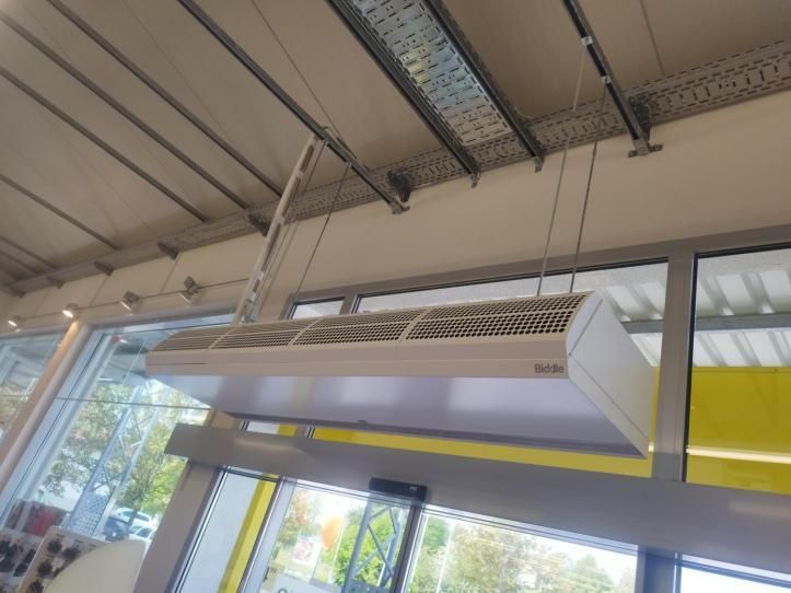 Klimaanlage in weiß