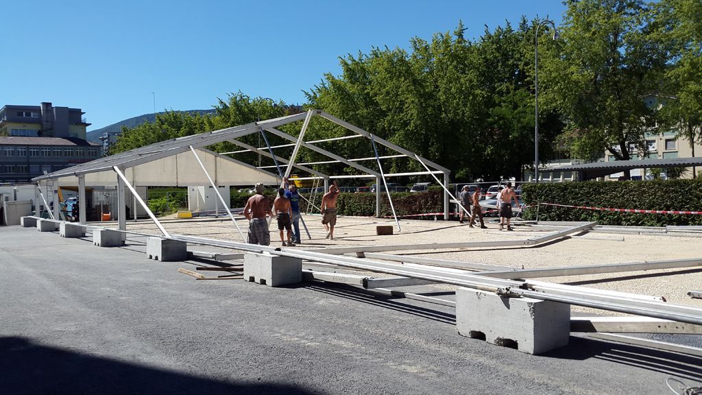 Grosszelt mieten - Hofer & Häni AG in Biel/Bienne