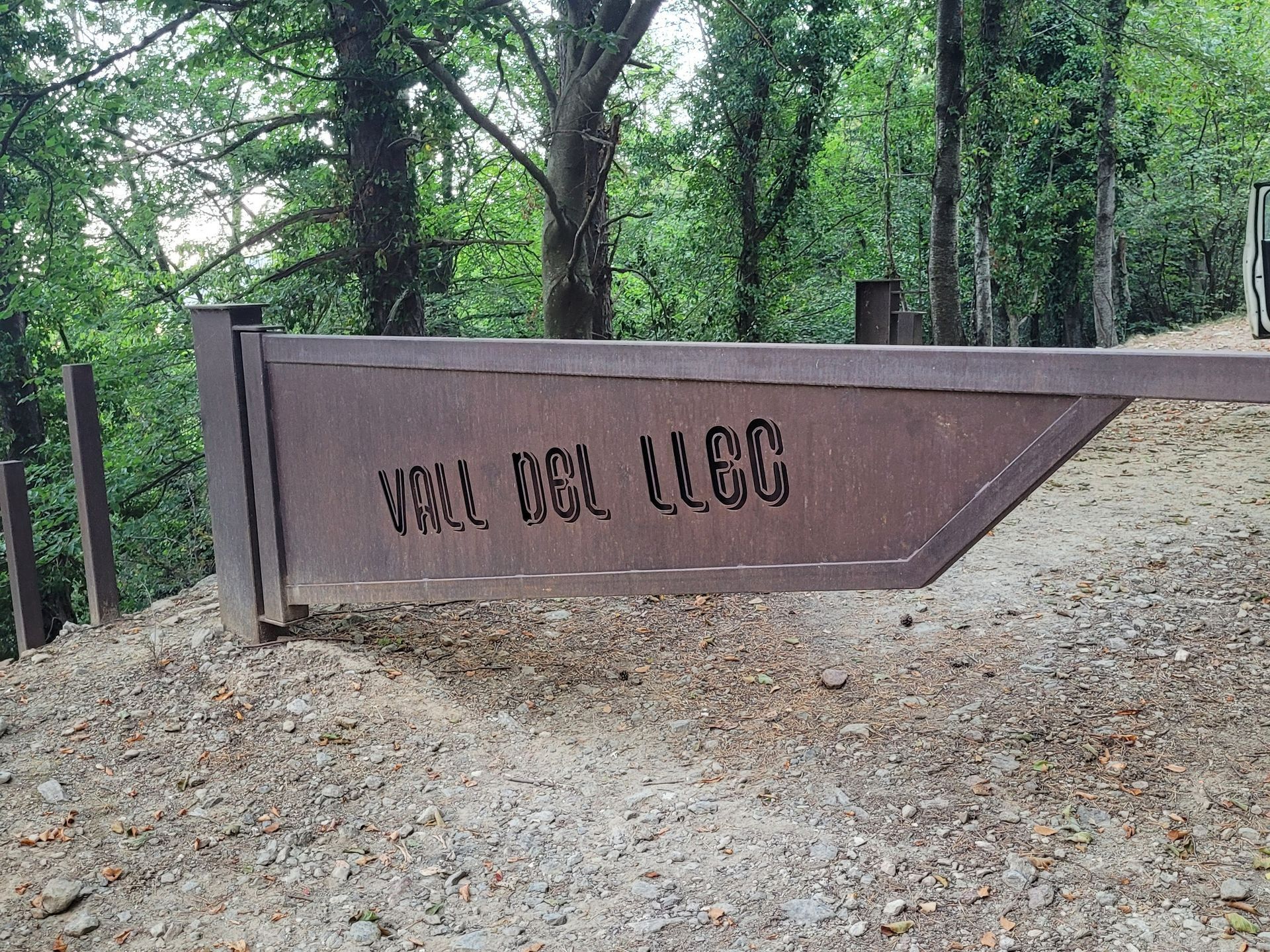 Réfection d'une piste forestière