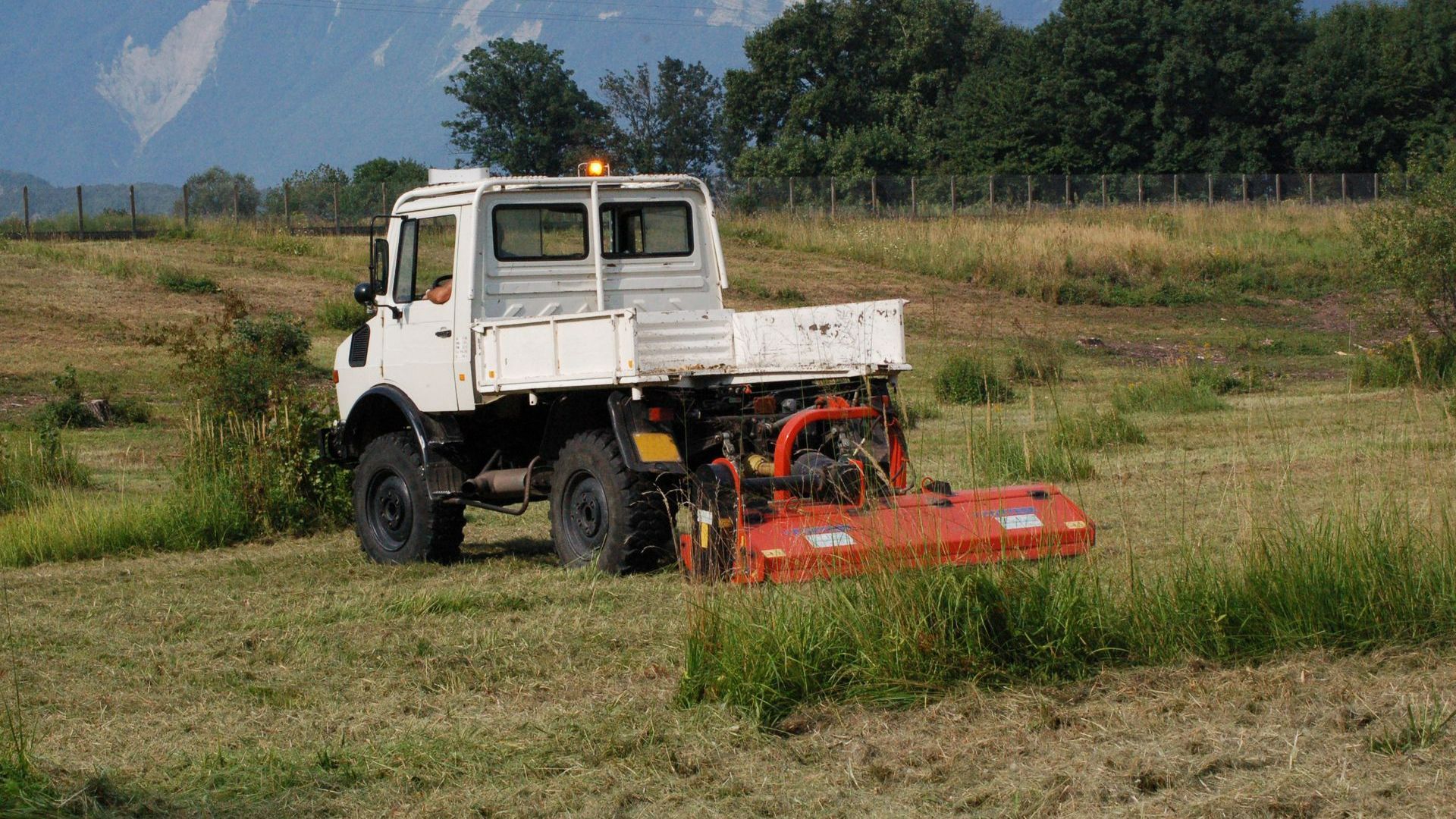 Débroussaillage d'un terrain