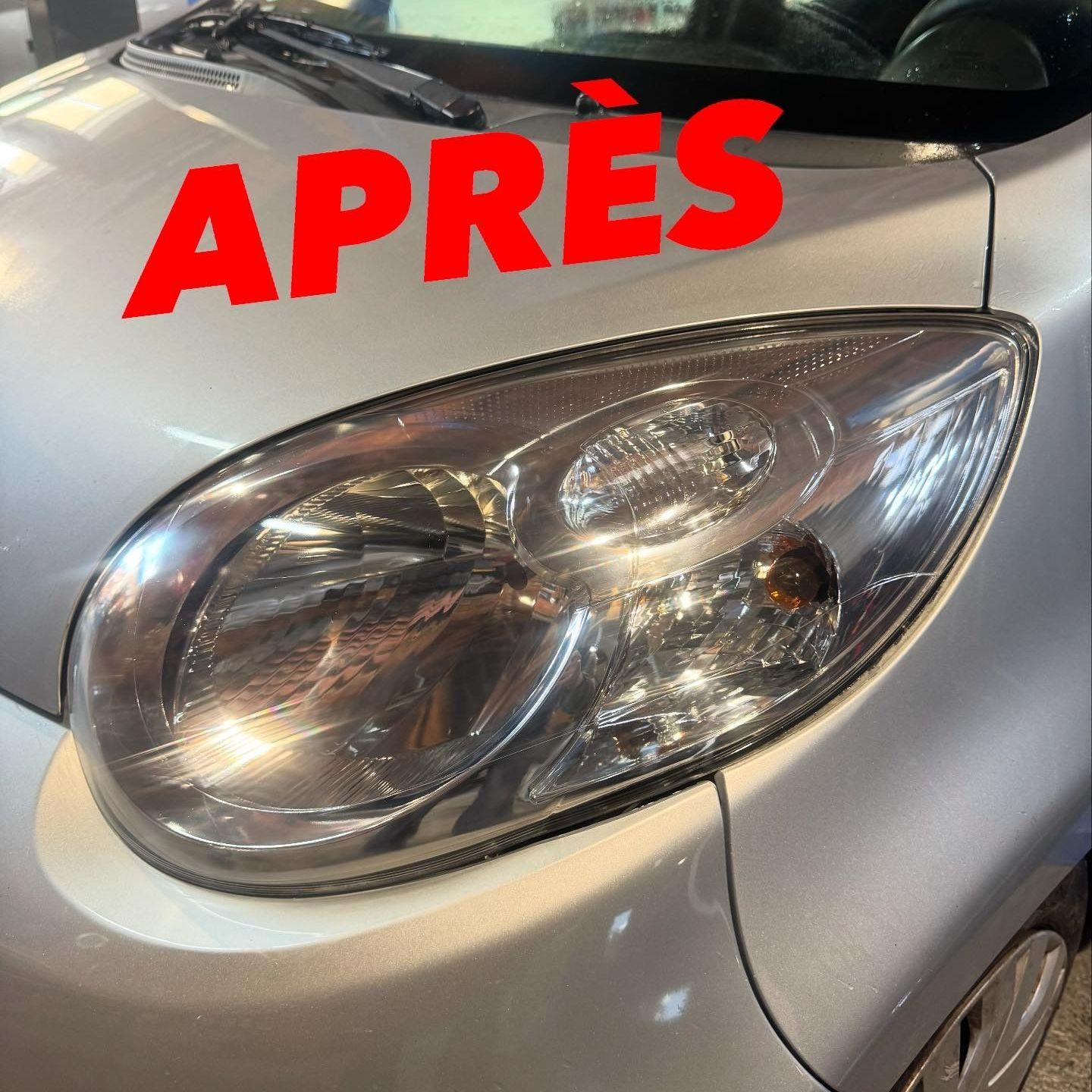 Un phare après une rénovation