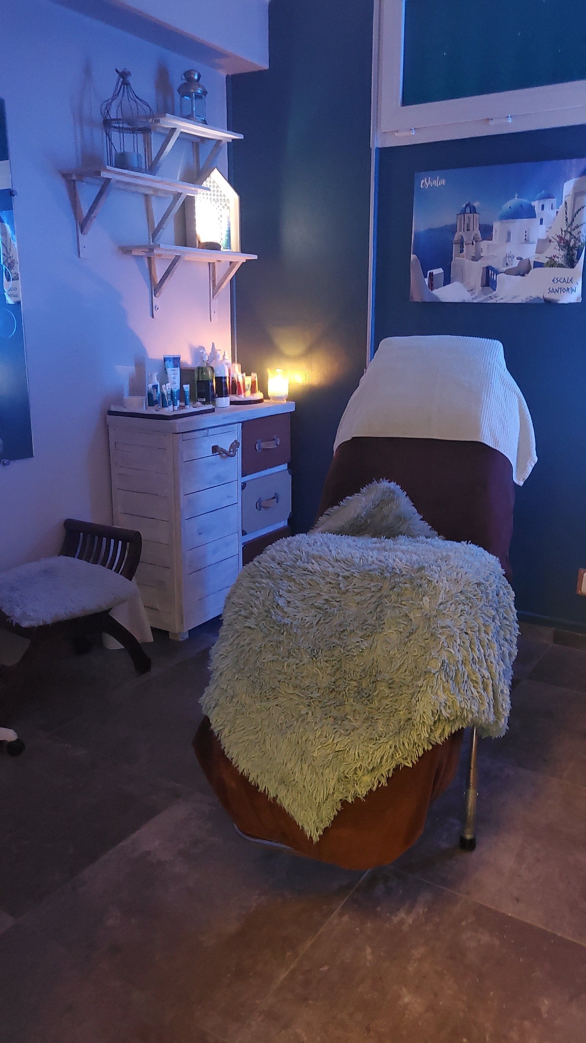 Chaise soin du corps