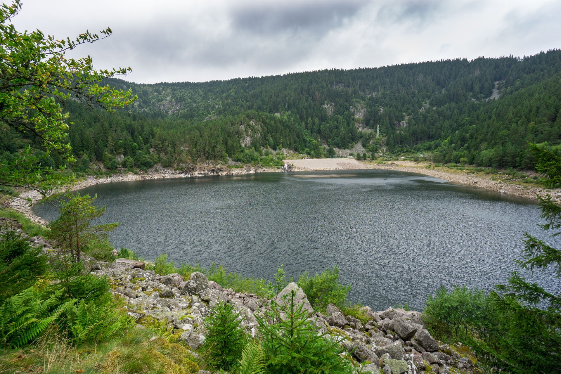 Paysage autour du Lac Blanc 