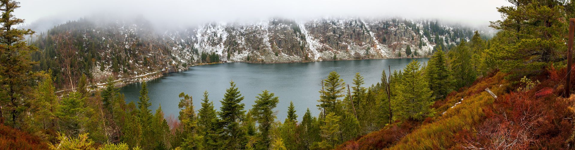 Vue sur le Lac Blanc