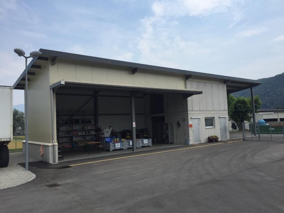 tettoia per capannone