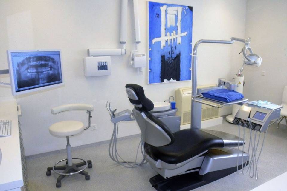 Behandlungsraum in der Leupold Praxis