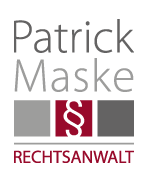 Rechtsanwalt Patrick Maske-Logo