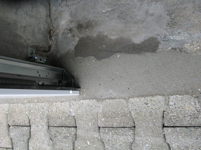 Fertige Estrichkantenerneuerung