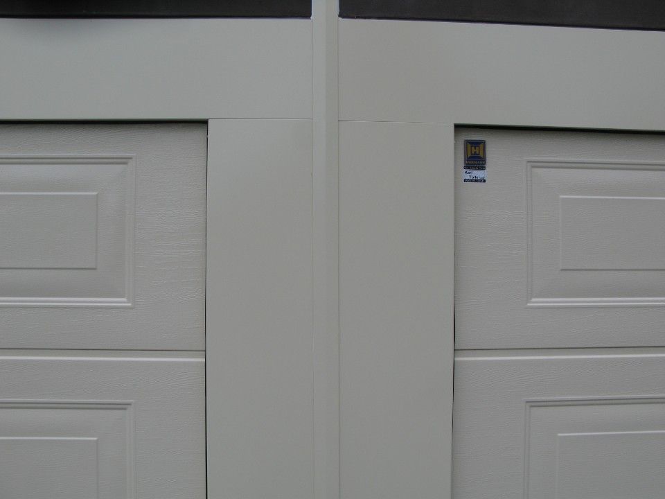 Verblendung des Garagentors
