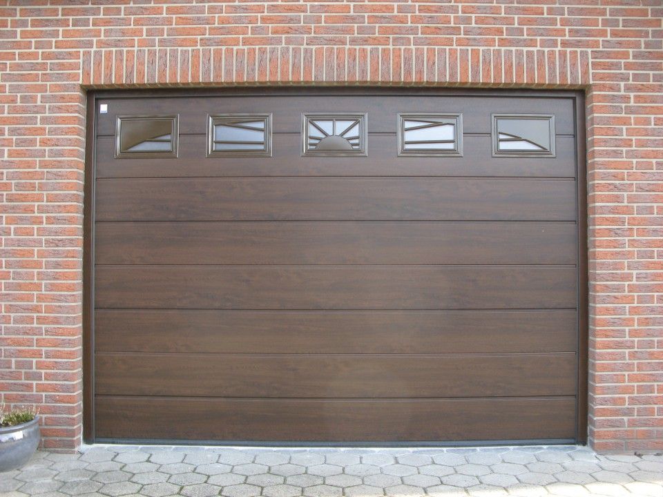 Verblendung des Garagentors
