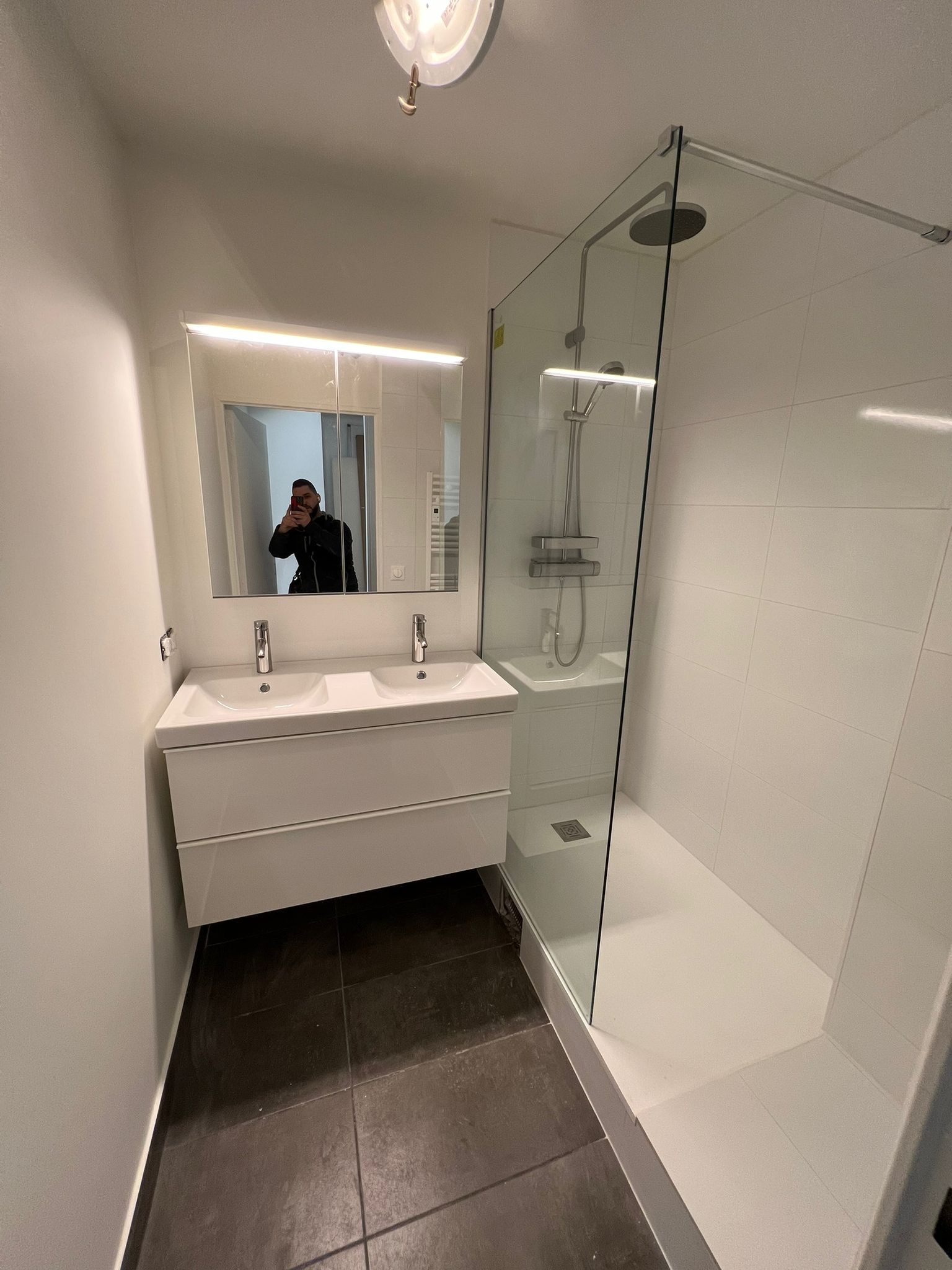 Nouvelle salle de bains créée