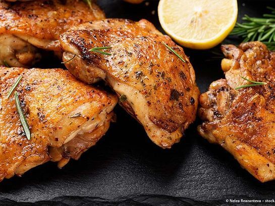 Salat mit Fleisch von Böhme Dirk