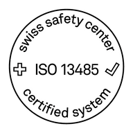 Die Neutromedics AG ist ISO 13485 zertifiziert.