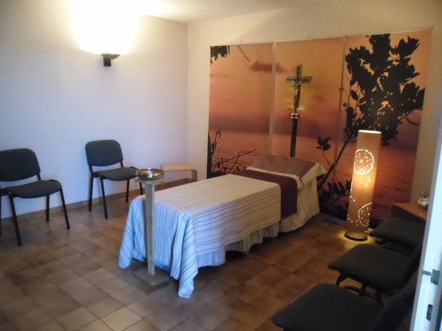 Funérarium lit intérieur