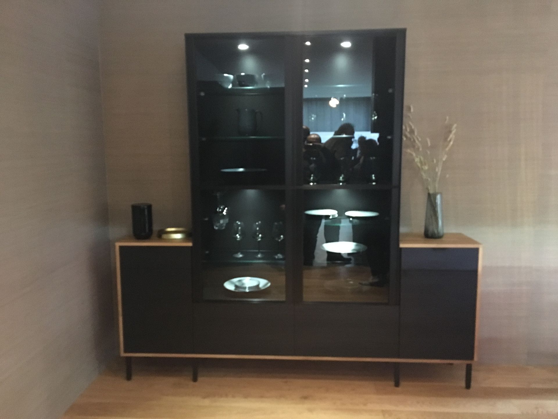 Meuble vitré pour la vaisselle 