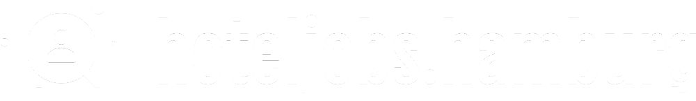 Hoteljobs Hamburg Logo Weiß