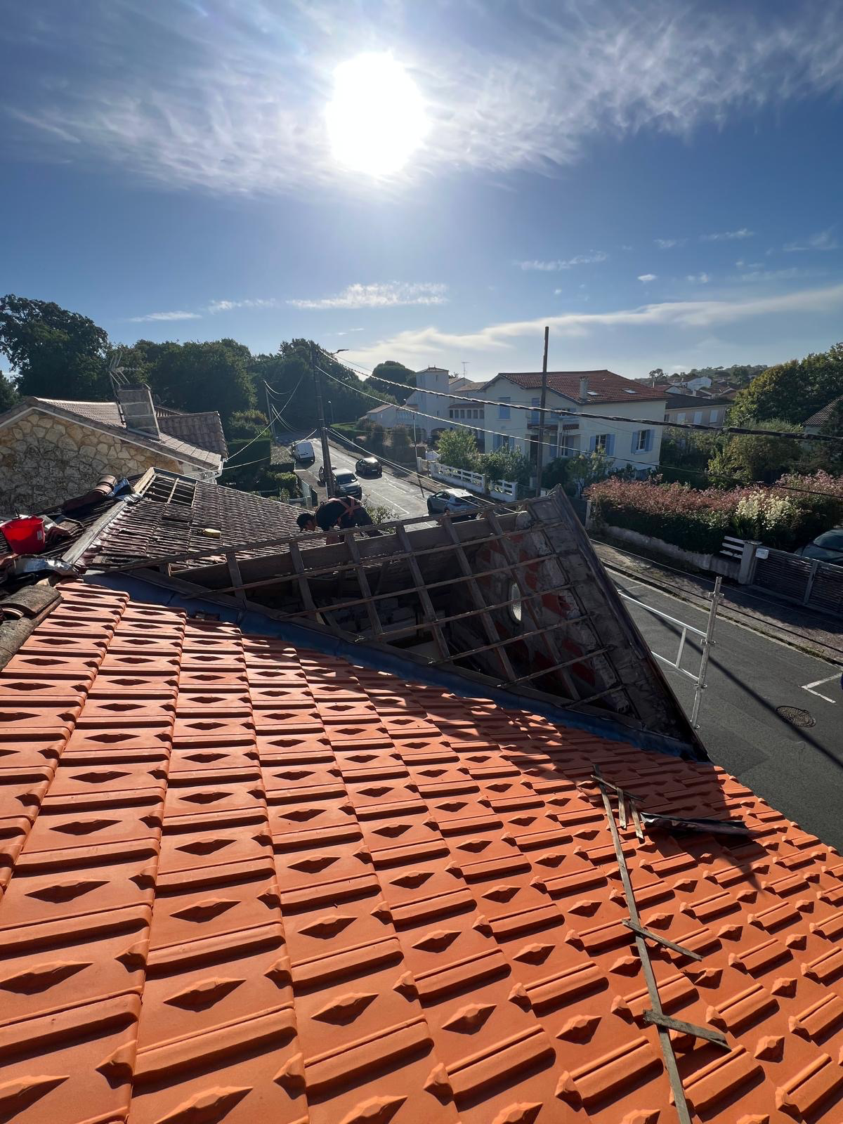 Réfection de toiture à Saint-George-de-Didonne – Étape 2