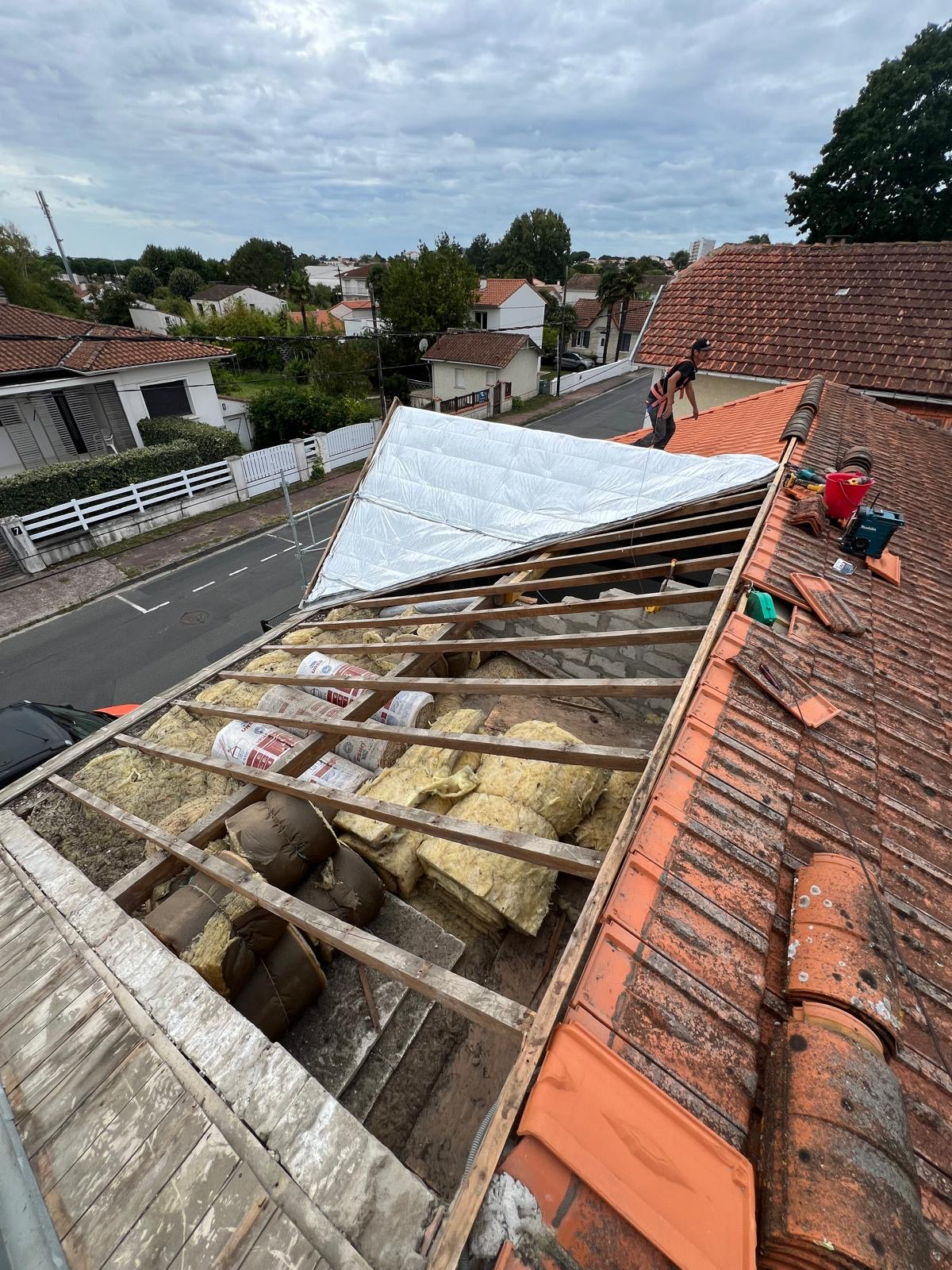 Réfection de toiture à Saint-George-de-Didonne – Étape 3