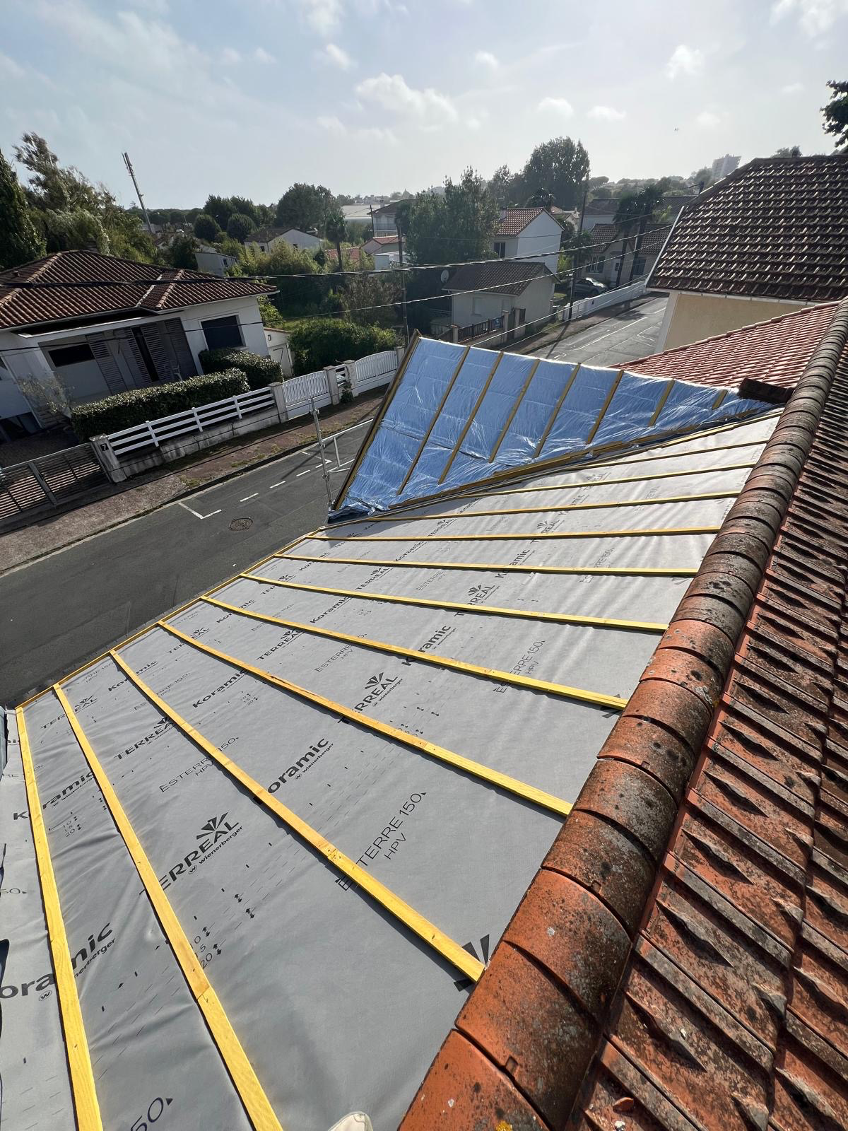 Réfection de toiture à Saint-George-de-Didonne – Étape 4