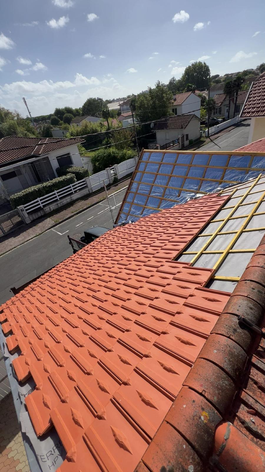 Réfection de toiture à Saint-George-de-Didonne – Étape 7