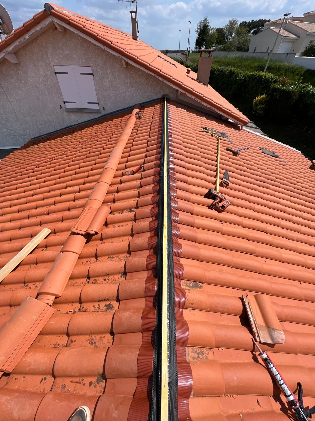 Rénovation de faîtage