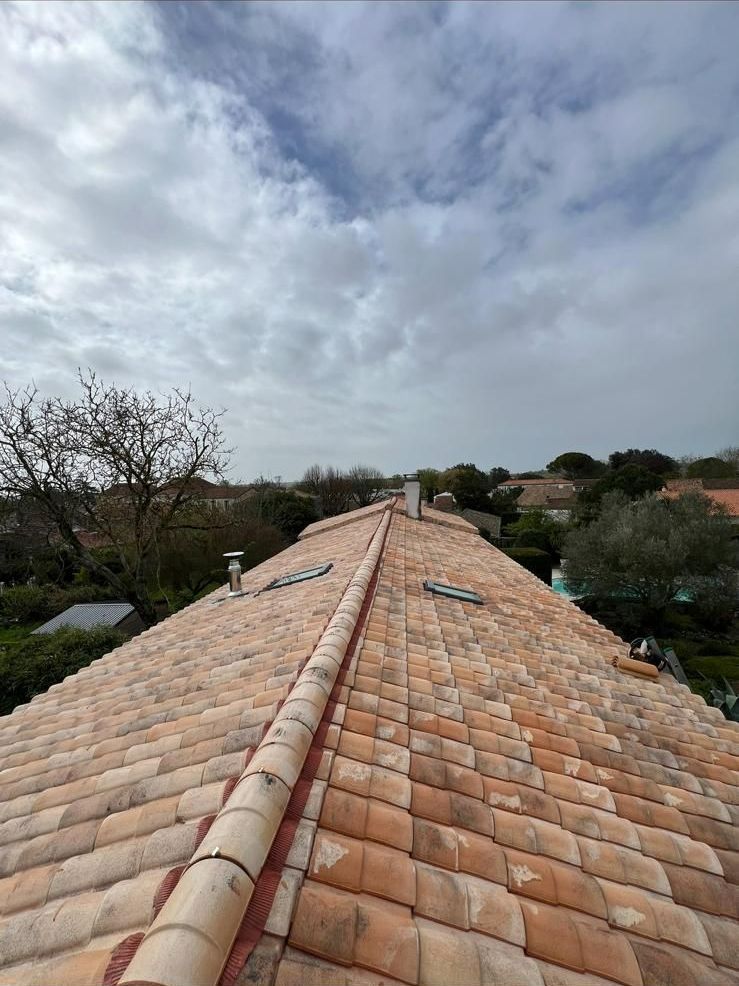 Après la réfection de la toiture