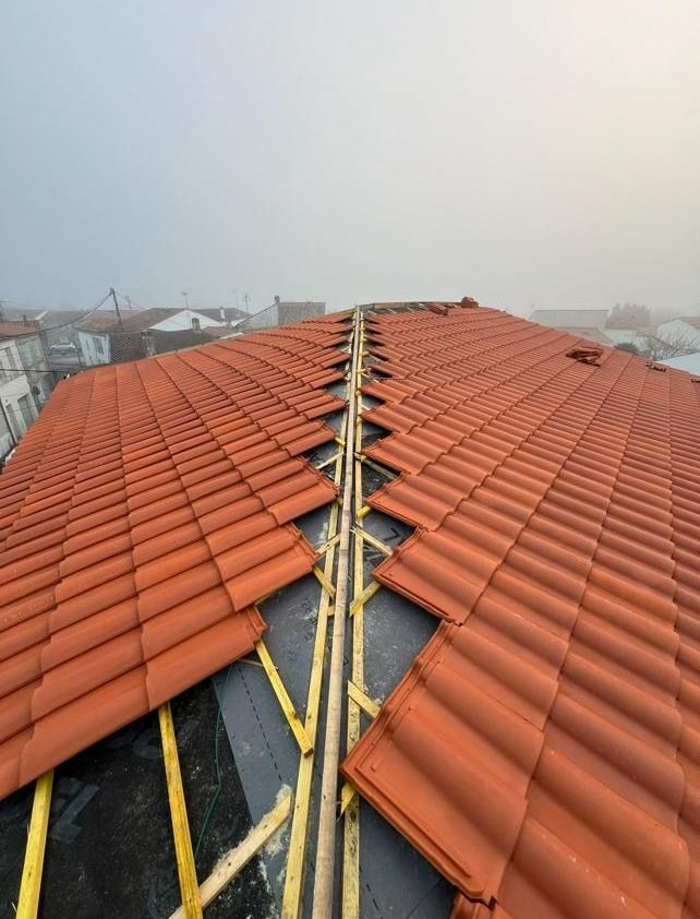 Toiture en mauvais état