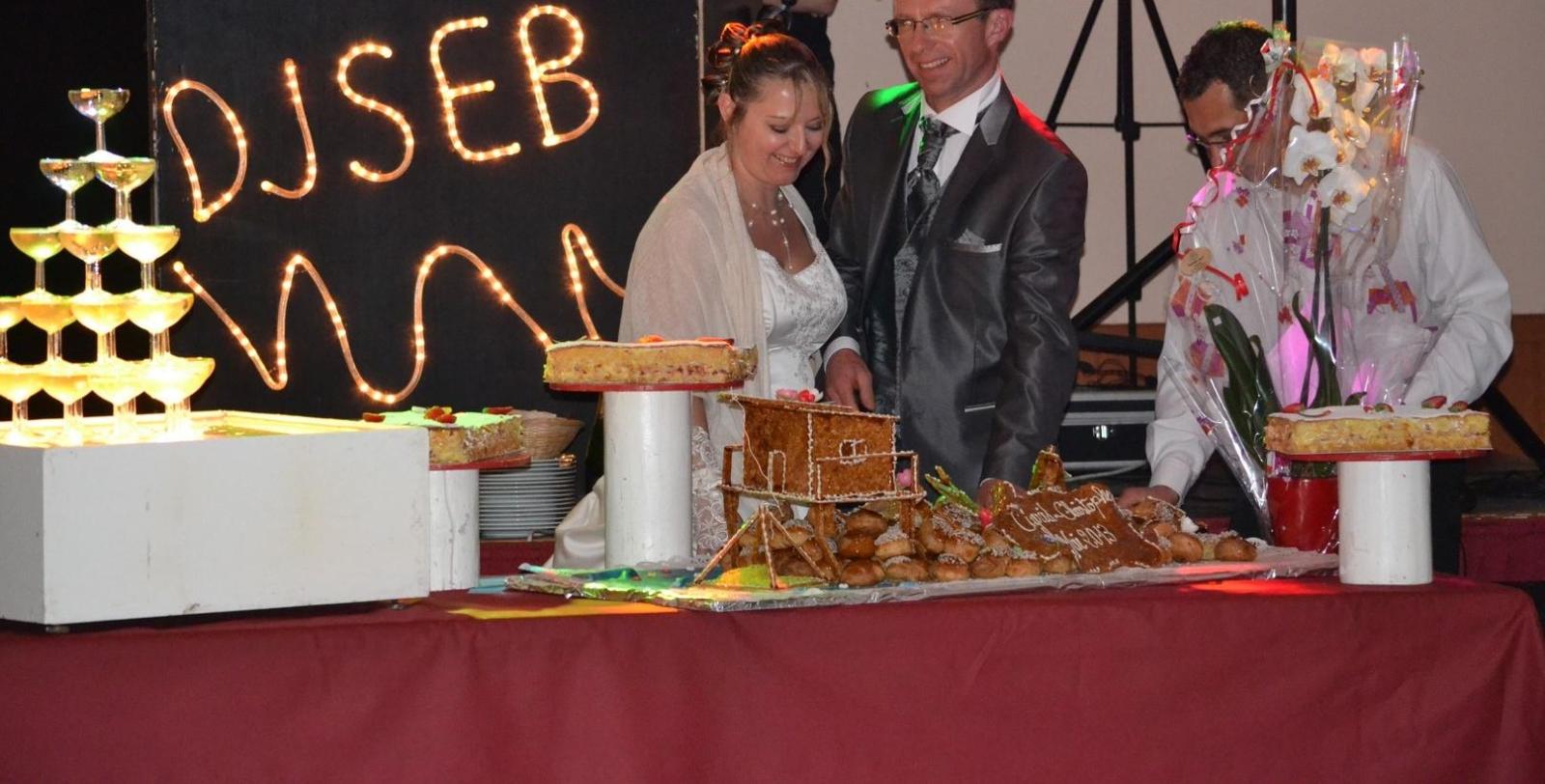le gâteau des mariées