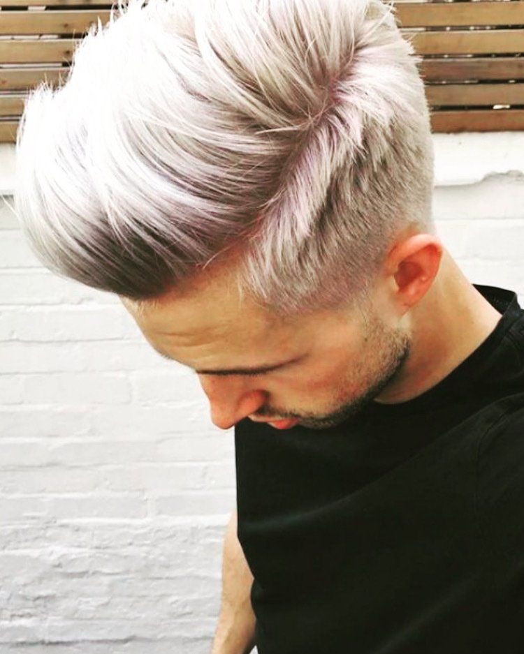 Dégradé homme décoloration