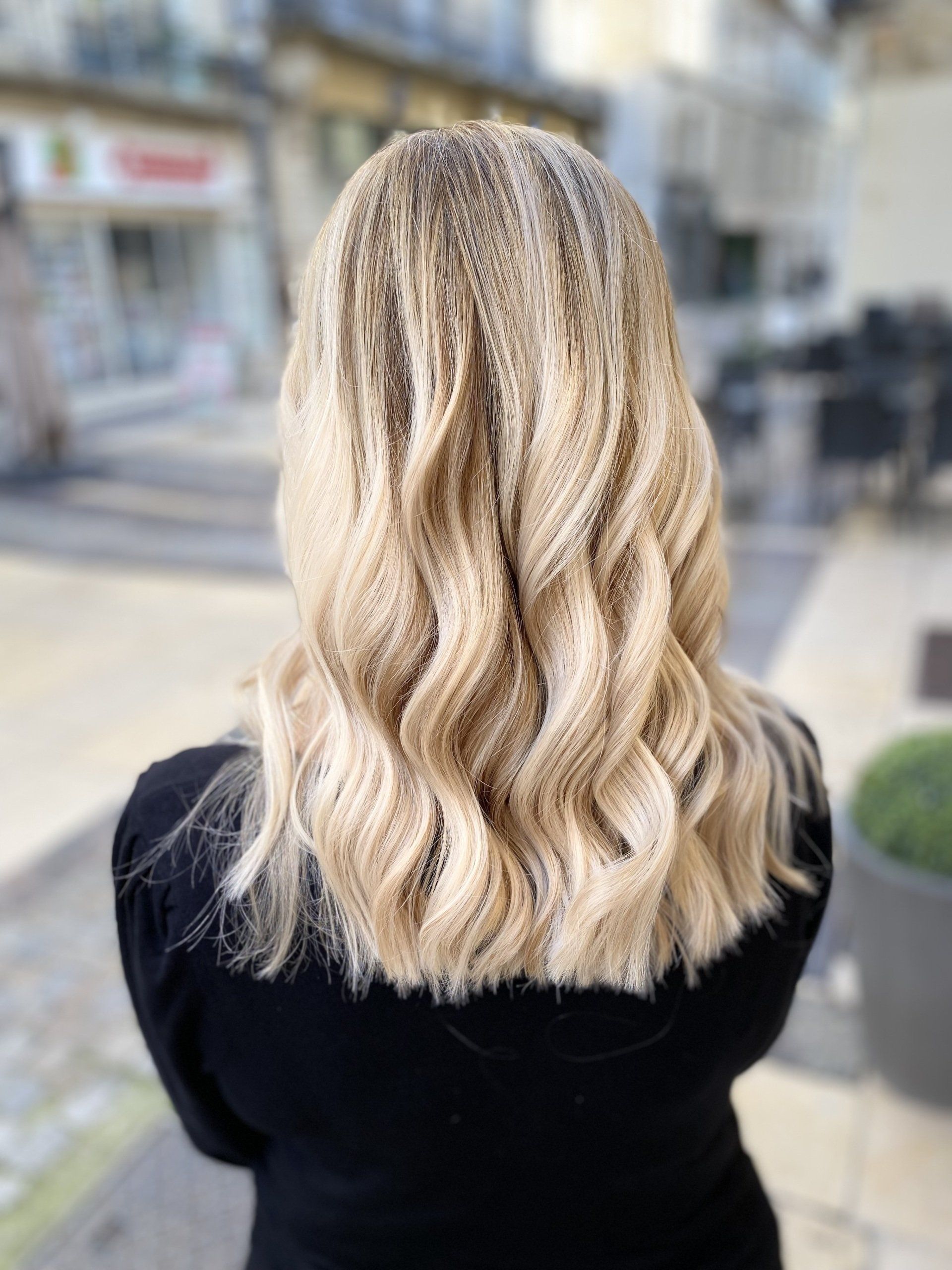 Ondulations blonds