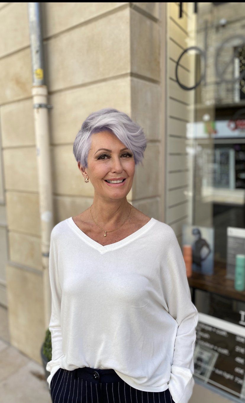 Coloration cheveux lilas