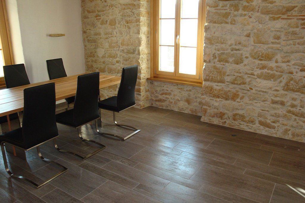 Leuenberger carrelages - association ancien et moderne