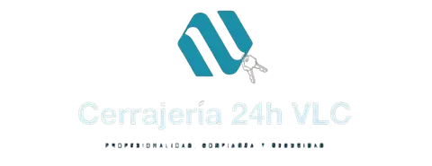 Un logotipo para una empresa llamada cerrajeria 24h vlc